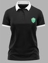 Polo Shirt (Woman, Black-White)